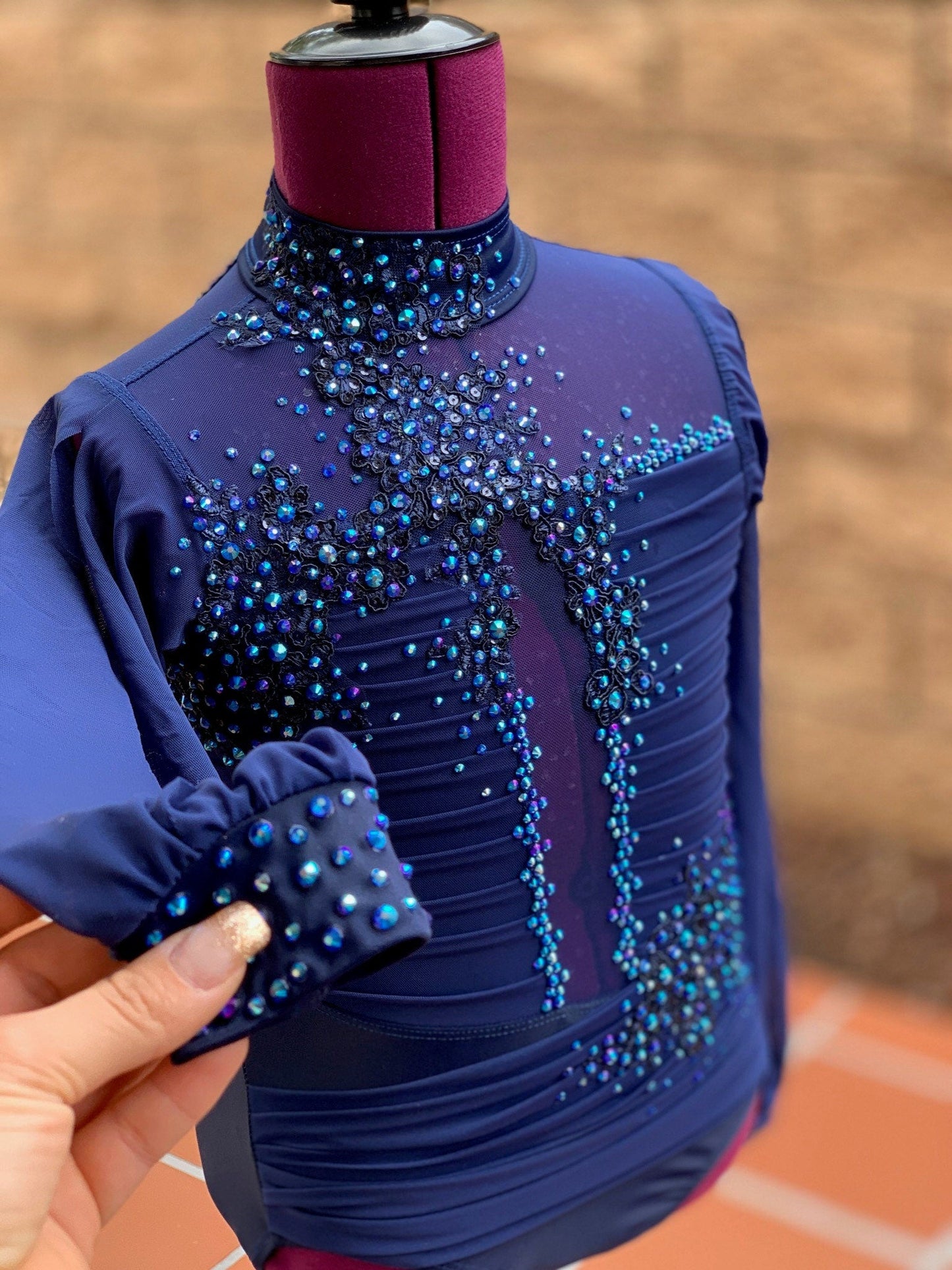 READY-TO-SHIP // Child Small // Navy Lyrical Costume