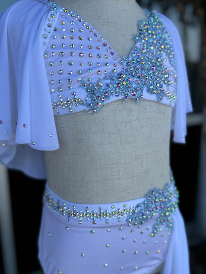 READY-TO-SHIP // Child Small // White Lyrical Costume