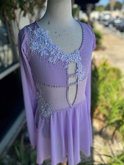 READY-TO-SHIP // Adult X-Small/Child X-Large // Lilac Lyrical Costume