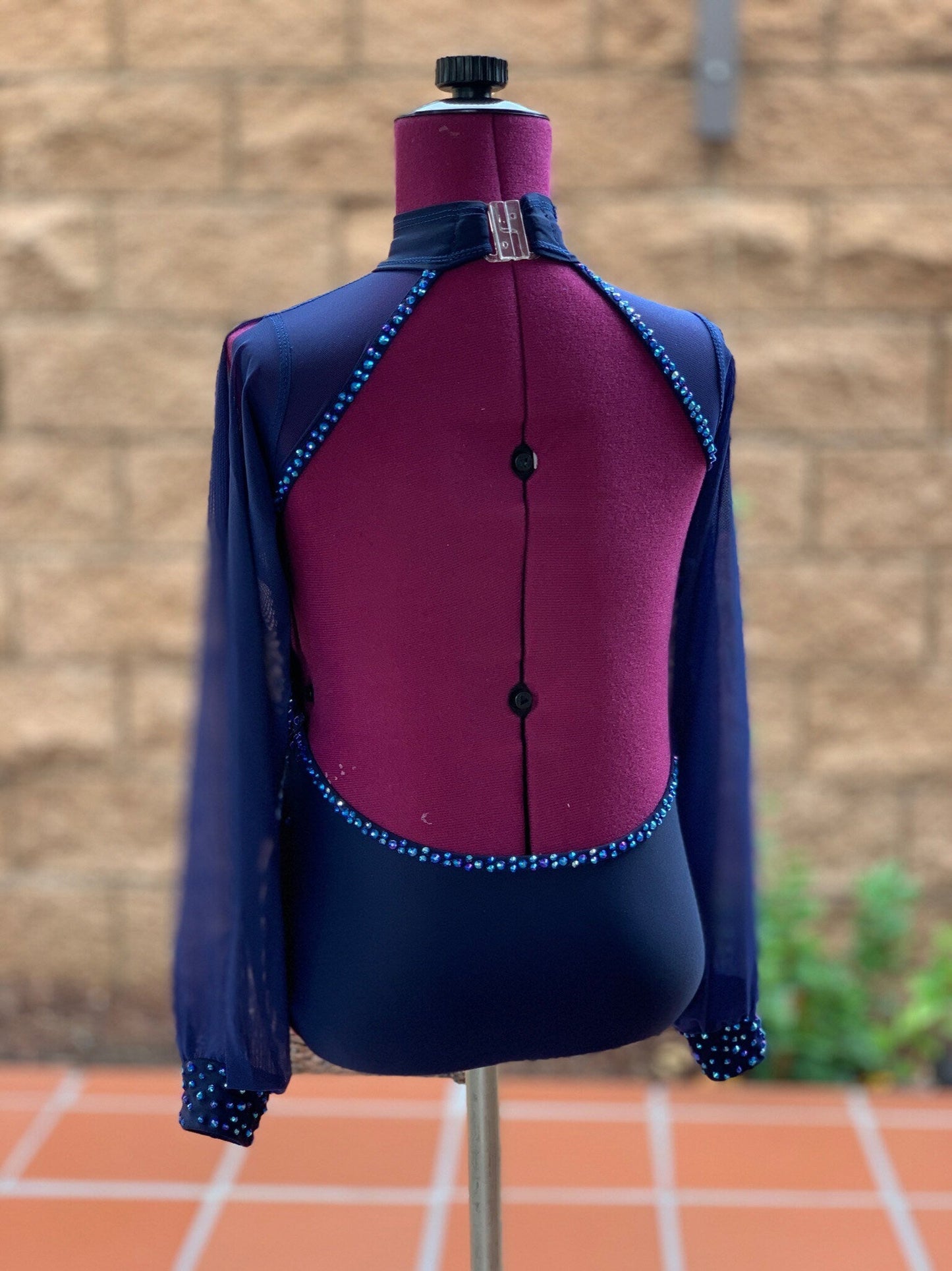 READY-TO-SHIP // Child Small // Navy Lyrical Costume