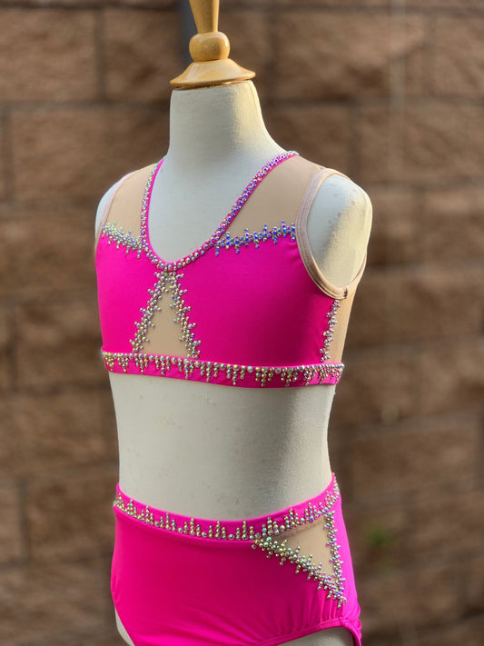 READY-TO-SHIP // Adult X-Small // Hot Pink Jazz Costume