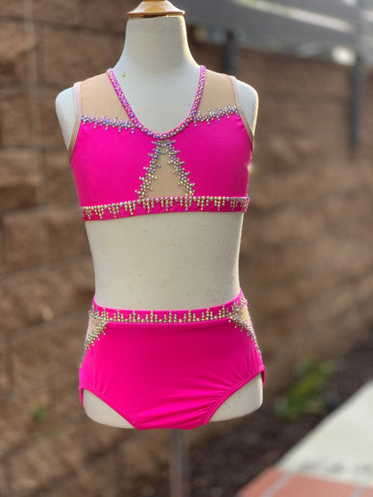 READY-TO-SHIP // Adult X-Small // Hot Pink Jazz Costume